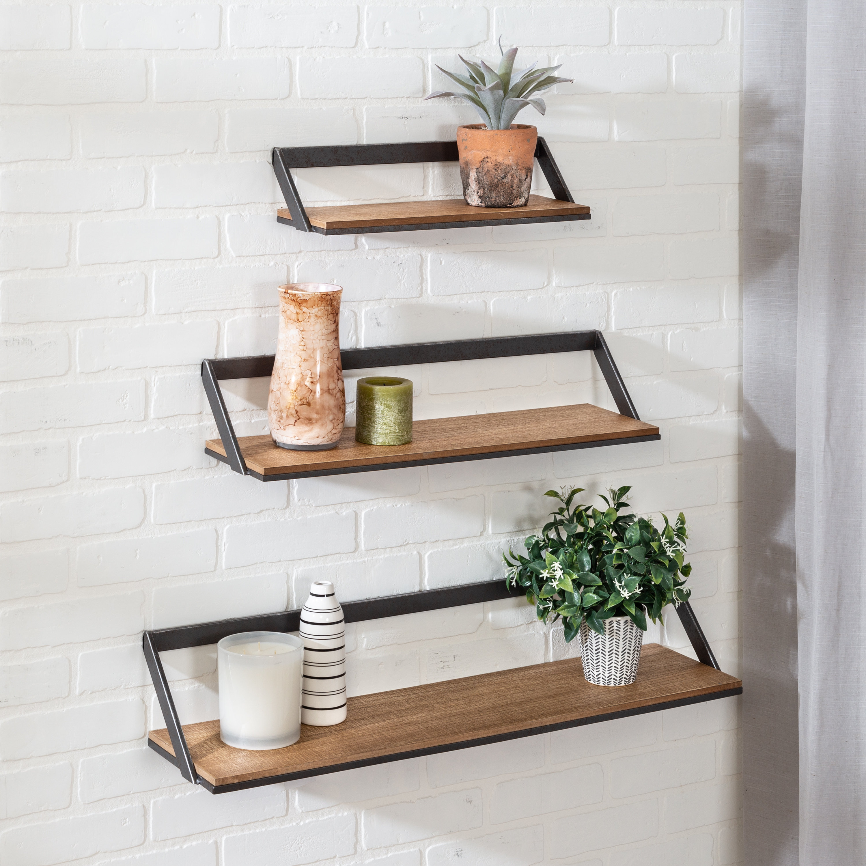 Stories Piece Floating Shelf Wayfair